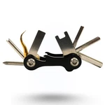 8-IN-1 Scuba Diving 2.5" Black Mini Compact Multi Dive Tool. Fixed Price $30.70.