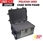 Pelican 1660 Protector Case With Foam - Black. Fixed Price $795.00.