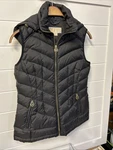 Michel Kors Ultra-light Weight Down Fill Black Waterproof Vest Xs. Fixed Price $28.87.