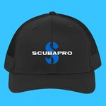Black Trucker Hat Cap Adult Size. Fixed Price $22.99.