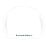 Aqua Sphere Classic Silicone Swim Cap White Waterproof Triathlon Training. Fixed Price $9.99.
