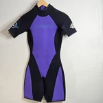 Skiwarm Wet Suit Women's Sz Xs Retro Flatlocked Stitched 3/2 Scuba Diving Water. Fixed Price $28.99.