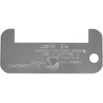 Trident Aluminum 3 1/4" Lobster Gauge. Fixed Price $24.26.