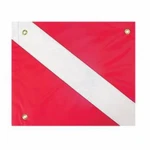 Trident Nylon Dive Flag With Stiffener. Fixed Price $29.95.