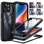Waterproof Case For Iphone 14 Max Plus Life Shockproof With Screen Protector. Fixed Price $16.98.