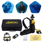 Mini Scuba Diving Case Kit 1L Oxygen Tank Pump Equipment Underwater Breath Sale. Fixed Price $184.80.