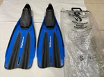 Scubapro Jet Club Full Foot Fins Size Us 8-9, Eur 42-43 Blue/black Nwt. Fixed Price $40.99.