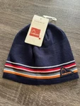 Head Neo-classic Unisex Beanie Cap Navy Blue W/stripes Style #HDK-010. Fixed Price $10.49.