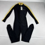 New! Neosport Womens Full Body Black Yellow Wetsuit Medium Scuba Dive Snorkel. Fixed Price $35.00.