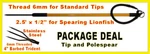Pole Spear Sling 6MM End Catch Bag Trident Gear Equipment Tip. Fixed Price $59.95.