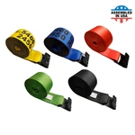 Usa Heavy Duty 4" X 40' Flatbed Truck Winch Tie Down Strap W/flat Hook 5400 Lbs. Fixed Price $179.90.