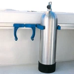 Adjustable Scuba Tank Holders - Roll Control (set Of Two In Color White). Fixed Price $49.50.