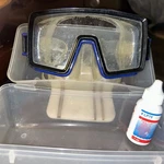 Aqua Lung Hawaii 3 Tempered Glass Wrap Around Scuba Diving Mask & Dacor Snorkel. Fixed Price $35.99.