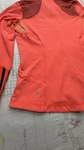 Lululemon Women's Coral Varsity Jacket Striped Full Zip Size 10 Polyester. Fixed Price $45.00.