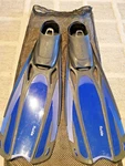 New Mares Fluida Diving Snorkeling Fins Flippers Us 3.5-4.5 Eu 36-37 Fool Foot. Fixed Price $54.99.