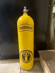 Luxfer 80CF Yellow Scuba Diving Tank 3000PSI Cylinder W/ Valve. Fixed Price $130.00.