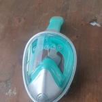 Greatever - Snorkel Full Face Mask Color :green. Fixed Price $30.00.