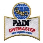 Padi Divemaster Emblem. Fixed Price $16.95.