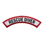 Rescue Diver Chevron Scuba Diving Iron-on Patch Embroidered Applique. Fixed Price $5.95.