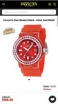Invicta Pro Diver Woman Watch - Brand New Never Worn Water Resistant. Fixed Price $45.00.