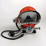 Kirby Morgan KMB-8 Band Mask Early Model 1967 1969 Commercial Diving Helmet. Fixed Price $2599.00.