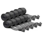 (10 Pack) 4"X30' Winch Straps W/flat Hook - Black, Wll 5400 Flatbed Tie Down .... Fixed Price $134.99.
