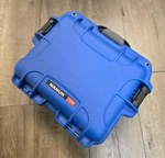 Nanuk 908 Waterproof Hard Plastic Case, Empty, Blue. Fixed Price $63.00.