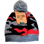 Neo Cozy Cabin Camo Pom Beanie Youth Osfm Red/black 24.99 Nwt. Fixed Price $14.00.