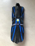 Mares Volo Race Full Foot Fins, 6.5 7.5, Black/blue. Fixed Price $109.00.