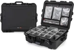Nanuk 945 Waterproof Hard Case With 5-POCKET Lid Organizer And Padded Divider. Fixed Price $250.00.
