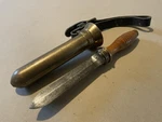 Dive Knife Navy WW2 Wwii Mfd By Batteryless Telephone Equipment Co Inc. Fixed Price $849.99.