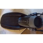 Dacor Scuba Diving Fins Open Heel Adjustable Straps Black Grey Size Large Usa. Fixed Price $25.00.