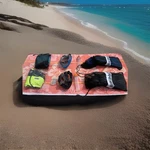 Cressi 2 Pr Fins, Oceanreef Masks W/ Snorkels, Rrtizan Inflatable Vest. Fixed Price $79.99.