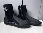Scubapro Black Dive Boots Zipper Neoprene Wetsuit Size ML/9 Medium Large. Fixed Price $35.99.