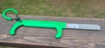 Abalone Iron & Gauge - National Divers Of Fremont, Ca New Excellen Quality. Fixed Price $49.99.