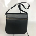 Burberry Leather Black Nova Check Shoulder Bag 25CM Adjustable Strap Authentic. Fixed Price $194.73.