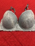 Daisy Fuentes Long Line Bra Push Up Aqua Blue Underwire Lace Womens 42D 10133. Fixed Price $21.24.