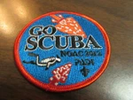 2012 Noac Go Scuba Padi Pocket Patch Qq. Fixed Price $9.95.