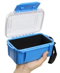 Uxwuy Dry Box Floating Waterproof For Kayaking, Small, Blue. Fixed Price $27.66.