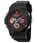 Sector Limits EX-40 Mens Digital Chronograph Watch Rubber Black WR100. Fixed Price $146.07.