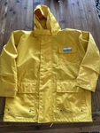 High Seas Foul Weather Gear Heavy Duty Jacket Yellow- Small-deep Fishing. Fixed Price $35.00.