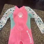 Wet Suit X-manta Dive And Sail Youth Girls Full Body & Sz Hot Pink. Fixed Price $10.00.
