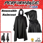 Hooded Jacket Poncho Raincoat Oversized Cape. Fixed Price $18.95.