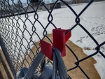 Tough Fence Hooks - Baseball Softball Gear Bag Clip Hanger Abs 50LBS Capacity!. Fixed Price $5.00.