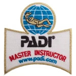 Padi Master Instructor Emblem. Fixed Price $19.70.