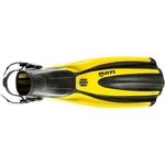 Open Box Mares Avanti Superchannel Oh Heel Scuba Fins - Yellow Small. Fixed Price $104.99.