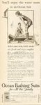 1925 Ocean Bathing New York Women's Swimsuits 1920'S Swimwear Ad. Fixed Price $11.49.