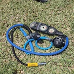 Scubapro MK14 First Stage Regulator Subapro R300 & Suunto Gages Untested. Fixed Price $199.95.