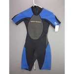 Body Glove Wetsuit Springsuit Junior 8 Blue Black Short Sleeve 2MM Back Zip. Fixed Price $33.96.
