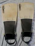 Compro Aqua-lung Line Swim Scuba Divers Diving Fins Flippers Size 9-11. Fixed Price $22.95.